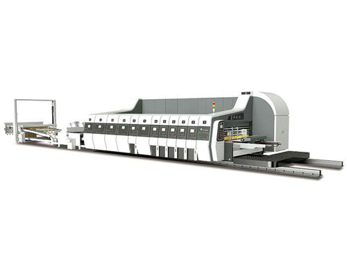 HG上印固定式自动高速印刷开槽模切机